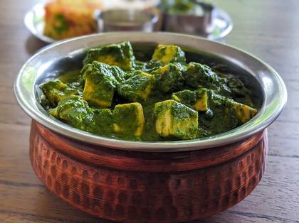 Palak paneer
