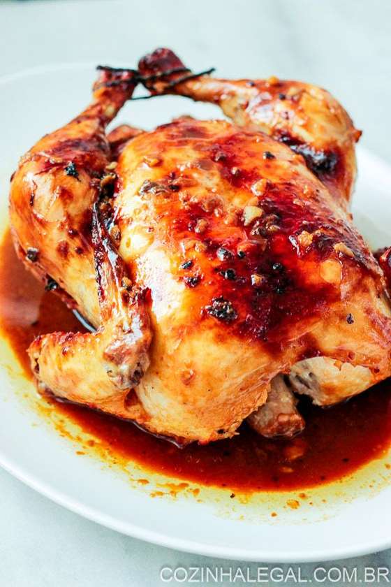 Dose Frango assado no Forno COM MOLHO DFE LEITÃO