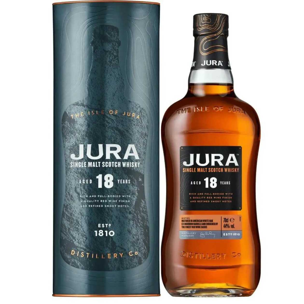 Jura 18YO Single Malt Whisky 0.7L