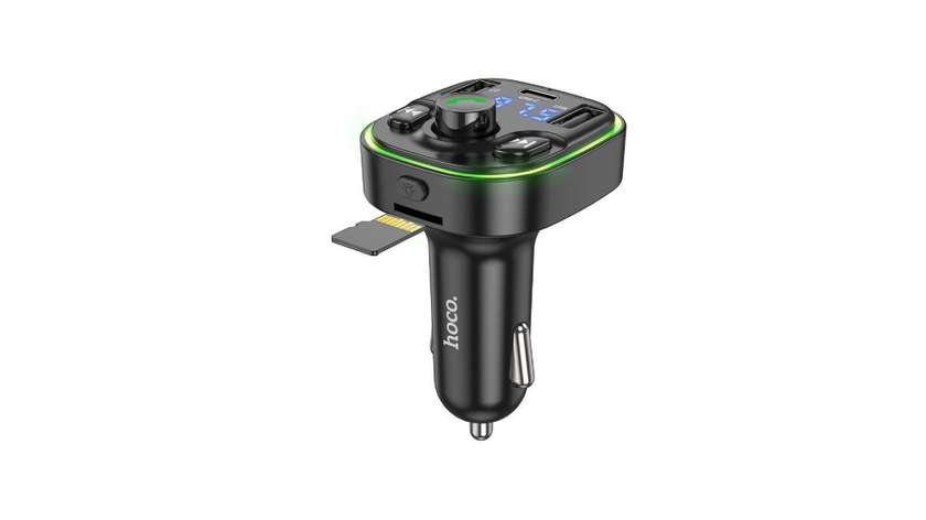 Hoco in Car Charging and FM Transmitter (DE5)