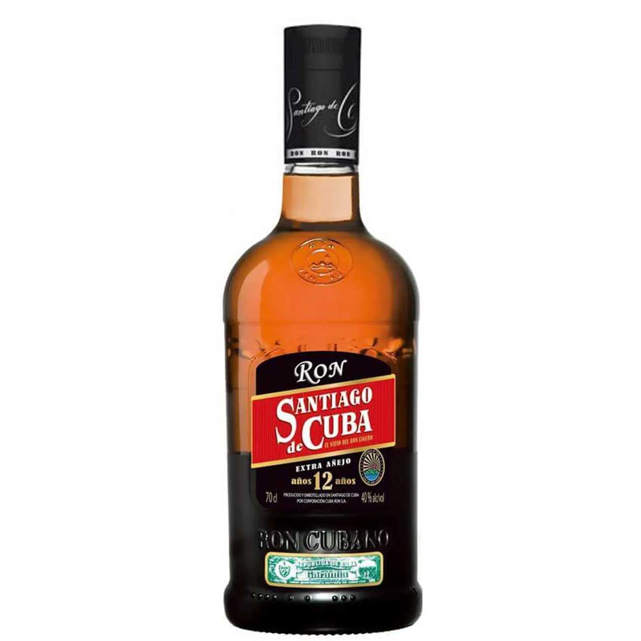 Santiago de Cuba Rom Extra Anejo 12YO 0.7L