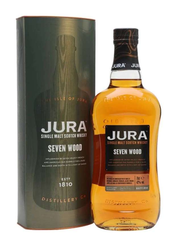 Jura Seven Wood Single Malt Scotch Whisky 0.7L