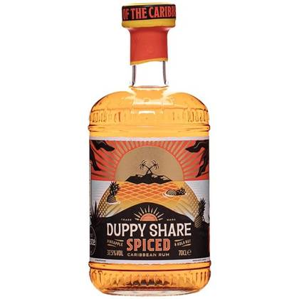 The Duppy Share Spiced Caribbean Rum 0.7L