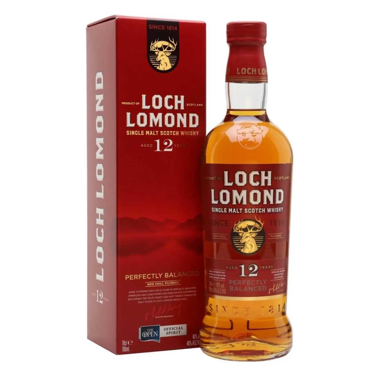 Loch Lomond 12YO Single Malt Scotch Whisky 0.7L
