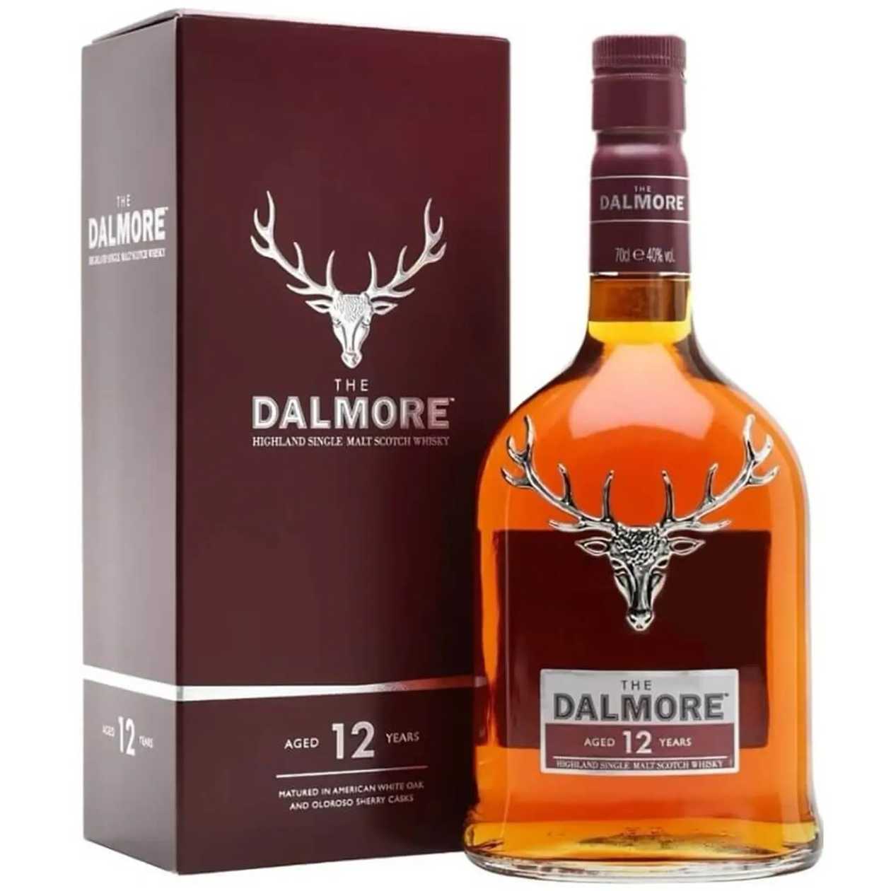 Dalmore 12YO Single Malt Whisky 0.7L