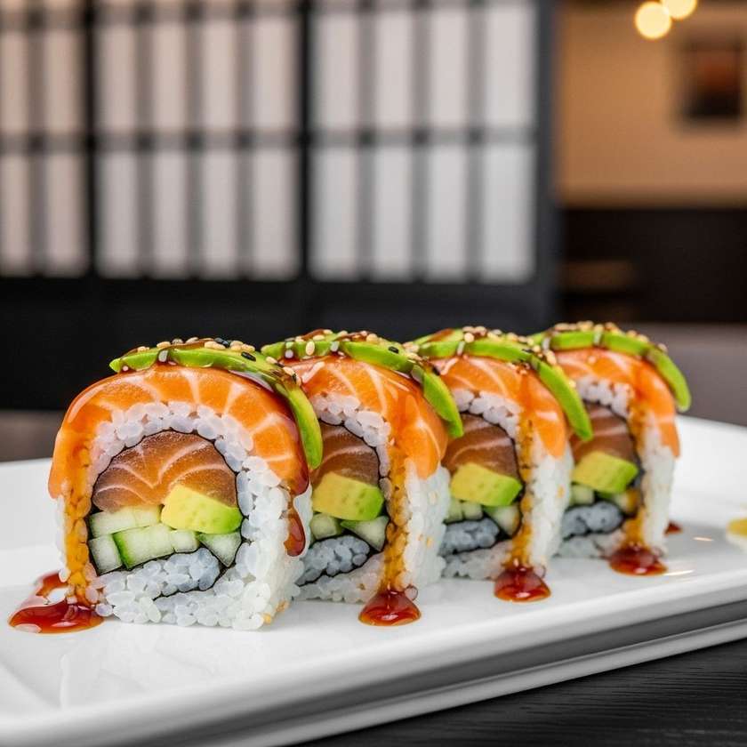 Futomaki salmon