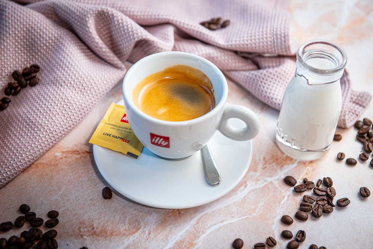 Black Coffee with Milk