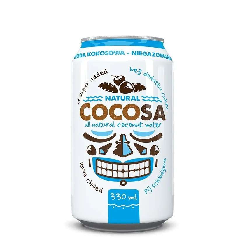 Apă de cocos 100% naturală - 330 ml