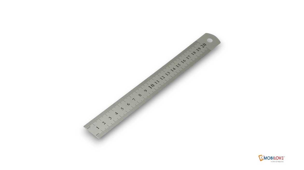 Iron Ruler, 20 cm, 1111111111388