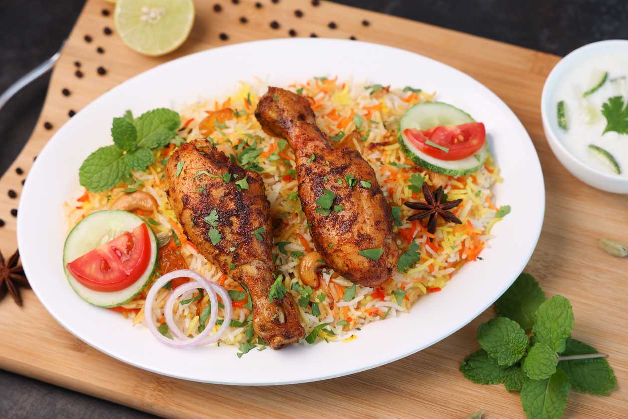 Chicken biryani