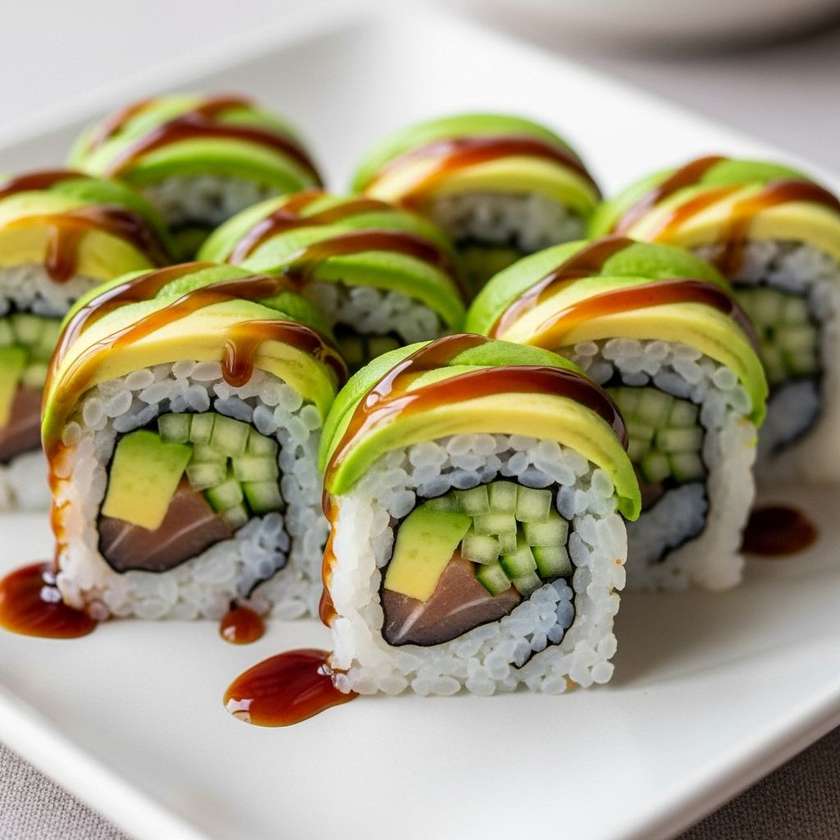 Futomaki shrimps