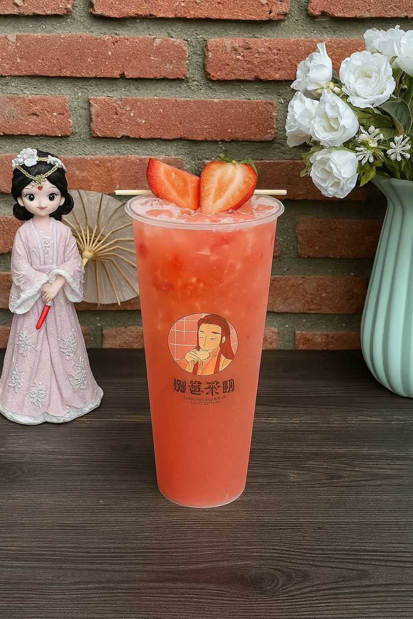 Strawberry Peach Jasmine Tea (700Ml)