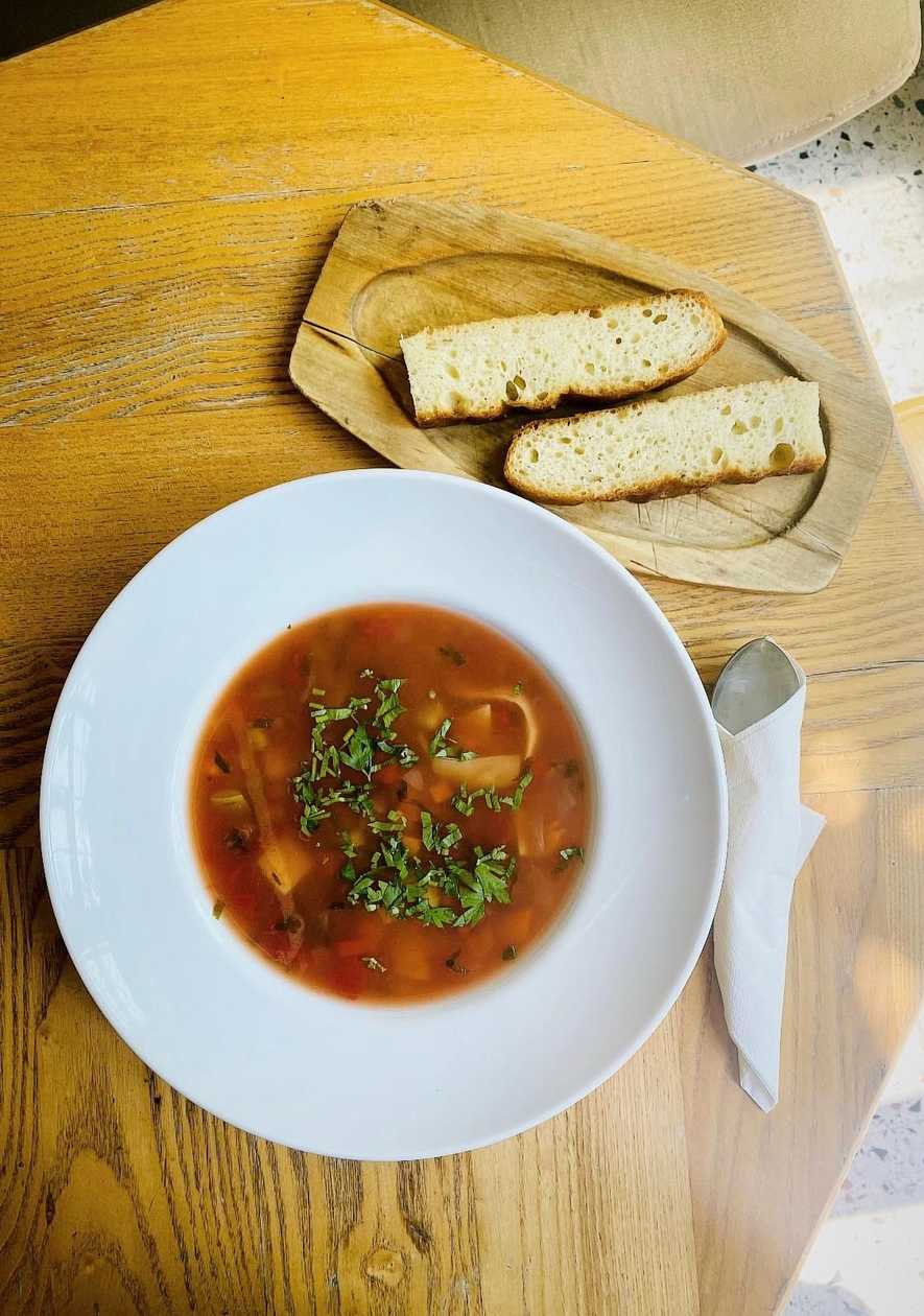 Chilled Vegetable Borscht