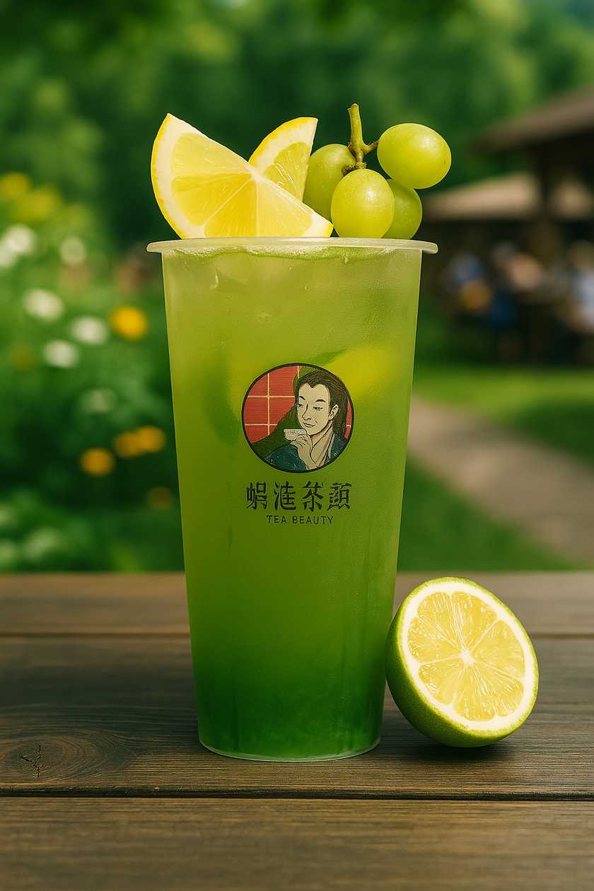 Green Grape Lemon Jasmine Tea (500Ml)