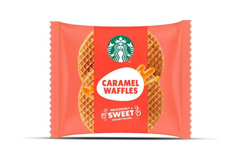 Napolitană cu caramel