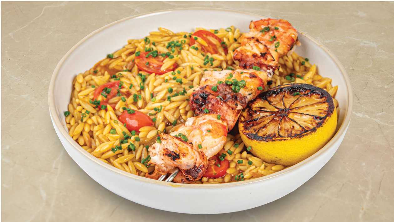 Seafood Orzo