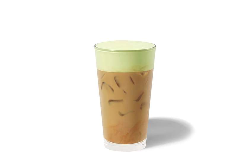 Iced Pistachio Flavour Velvet Latte