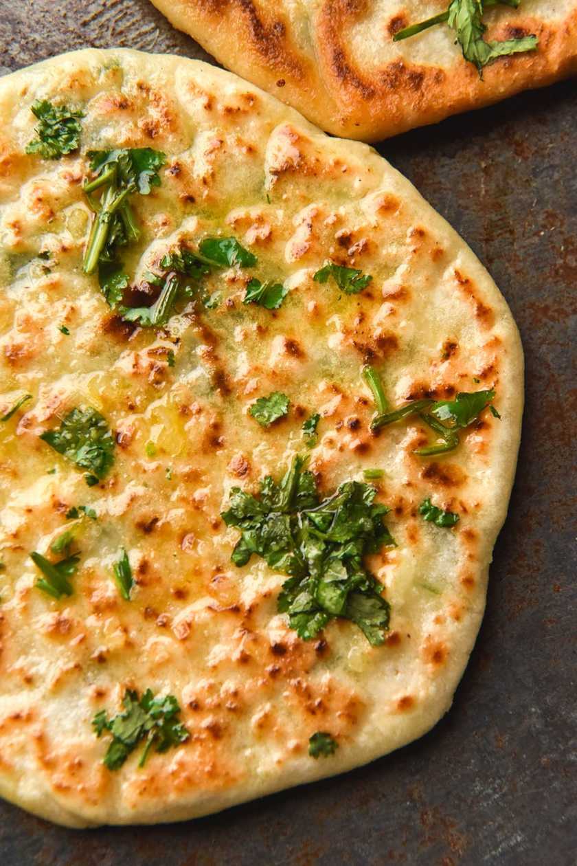 Garlic naan
