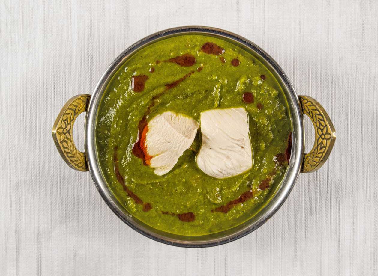 Chicken saag