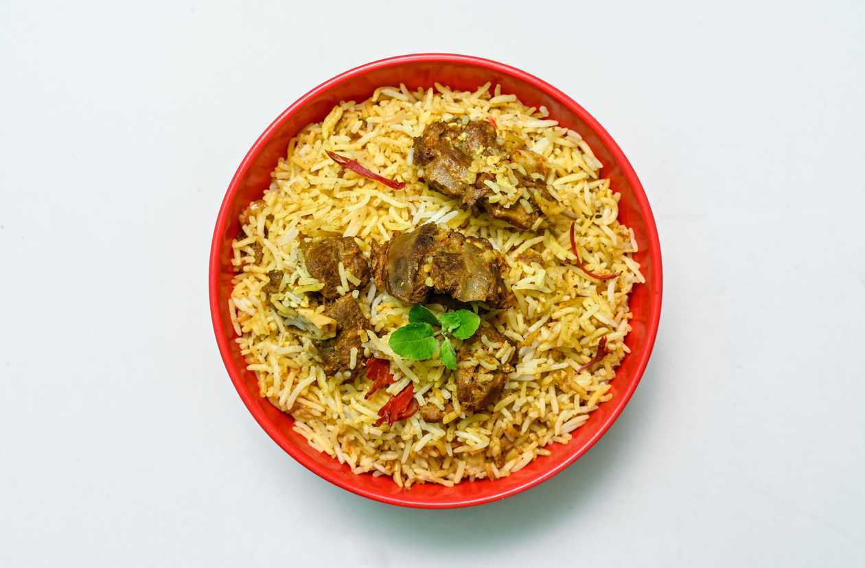 Mutton biryani