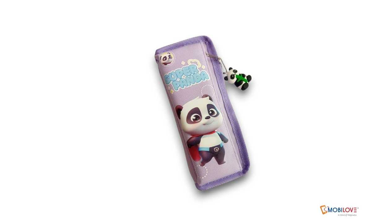Purple pencil case