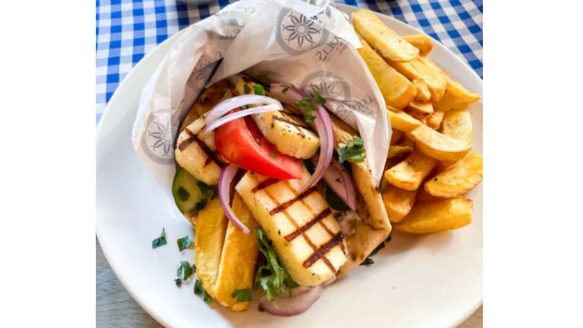 Pita Halloumi