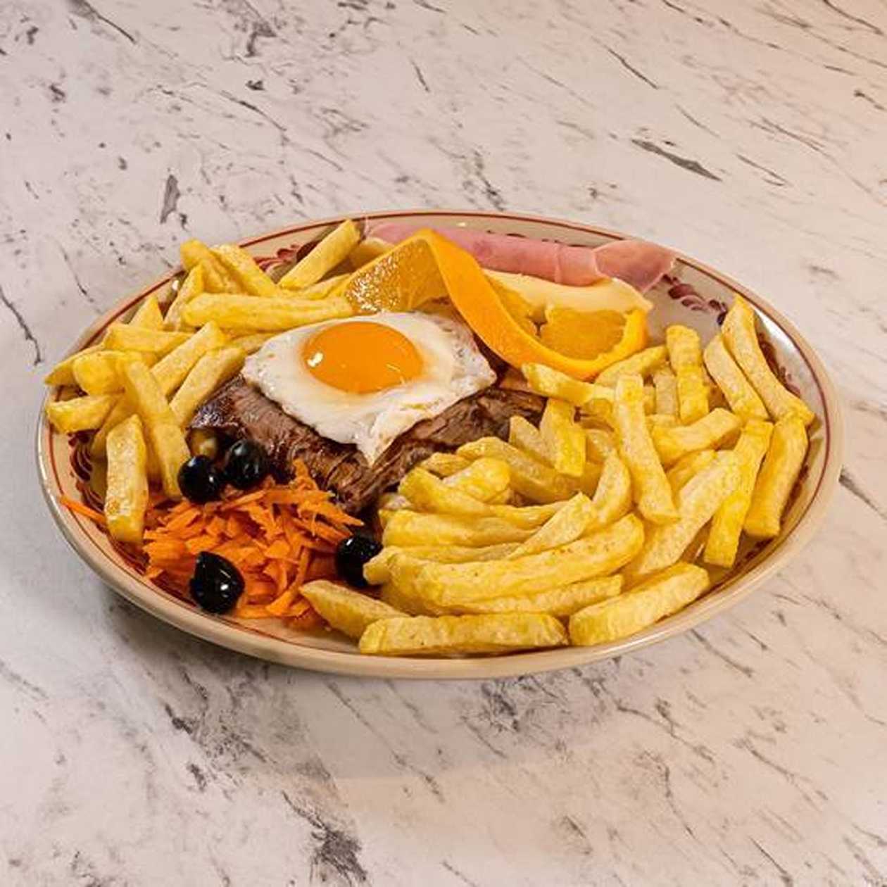 Steak on Plate