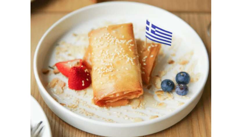 Feta saganaki