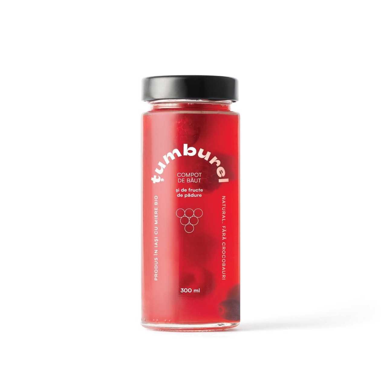 Compot de fructe pădure - Tumburel- 300 ml
