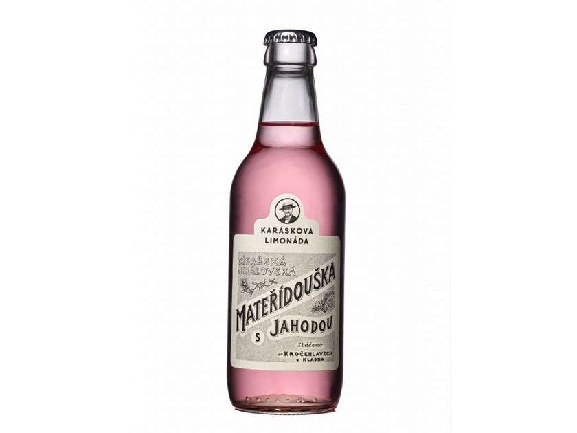 Karáskova limonáda - Mateřídouška s jahodou