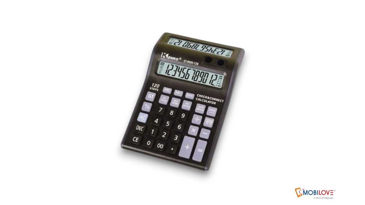 Dual-screen calculator, Kenko CT-8585, 6975391430474