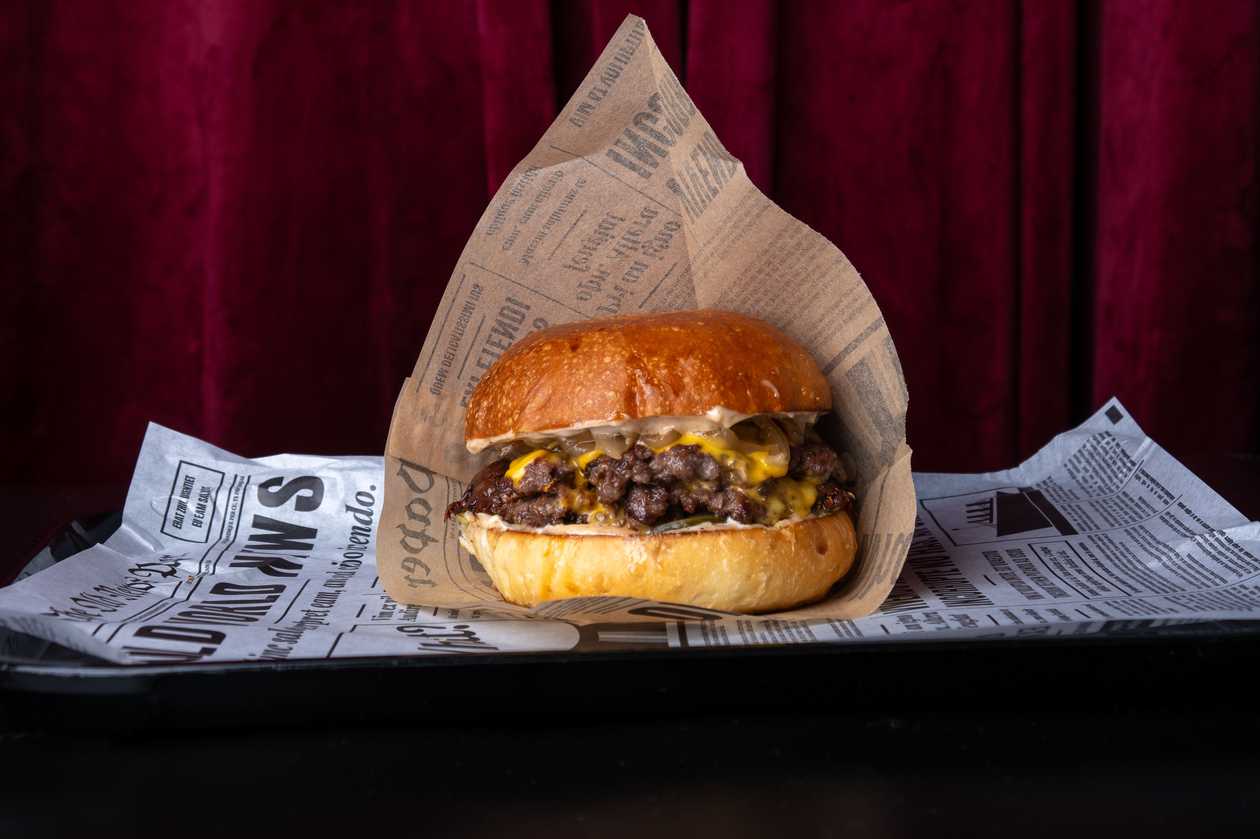 Double Beef Smash Burger