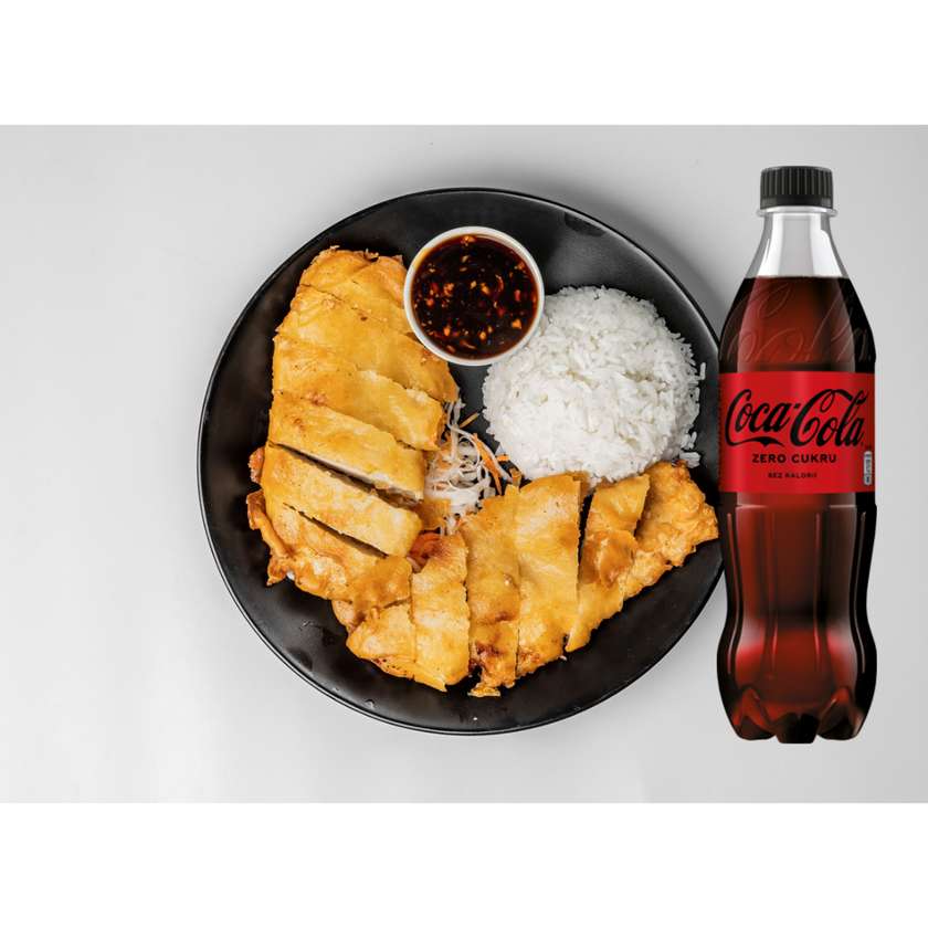 Kuře voňavé a křehké s rýží  MENU