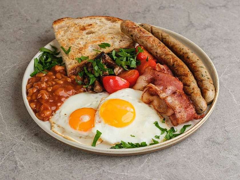 Класичний англійський сніданок
