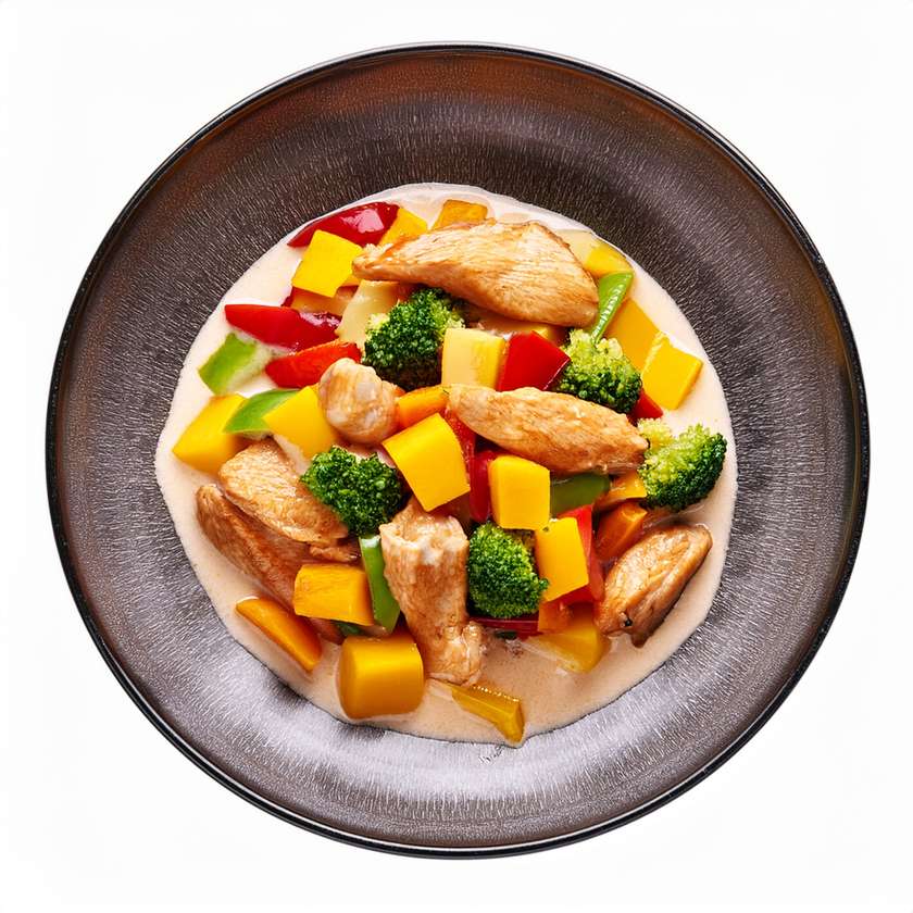 61. Chicken Sauté with Mango Sauce