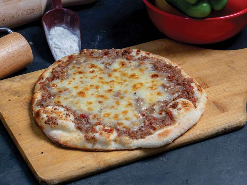 Meat and cheese pie