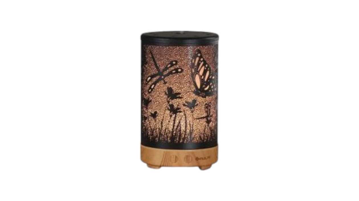 MU Butterfly Iron Art Humidifier & Diffuser, Essential Oil Fragrance