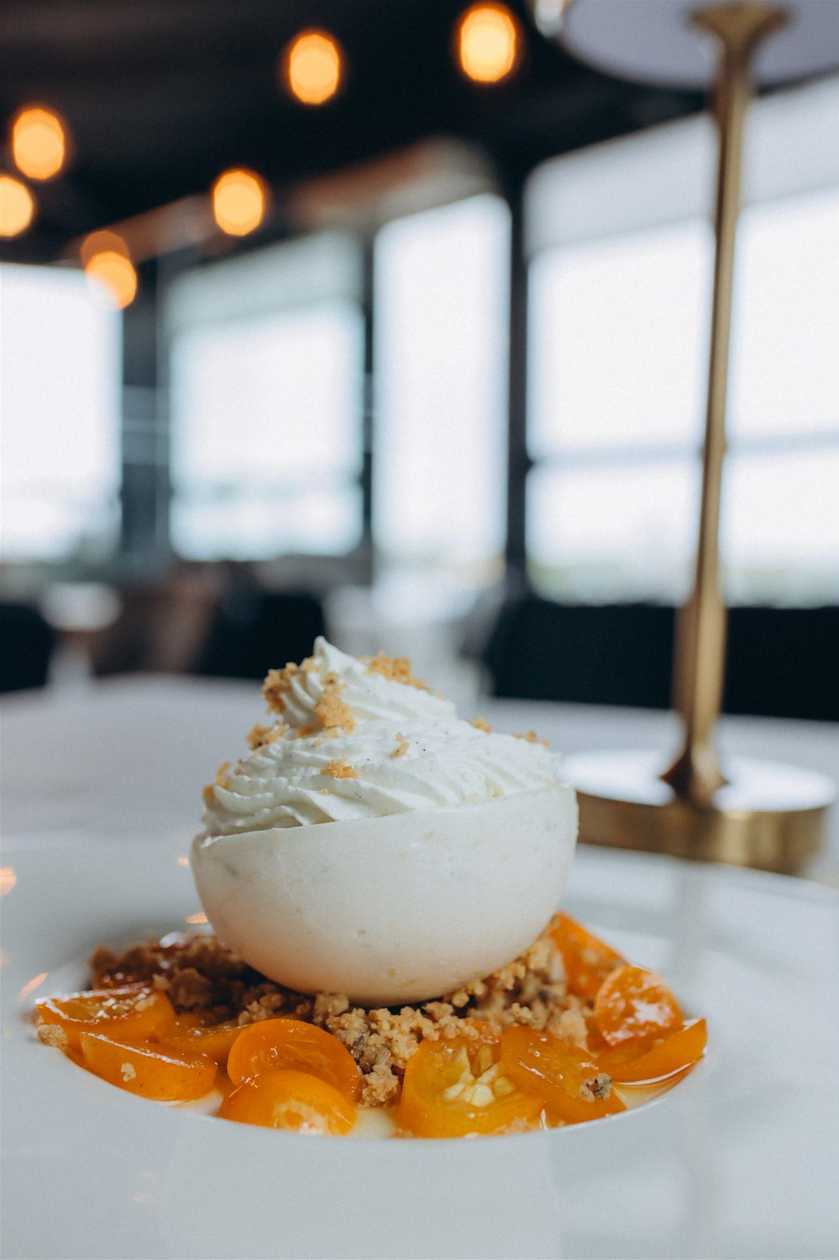 Gooseberry parfait