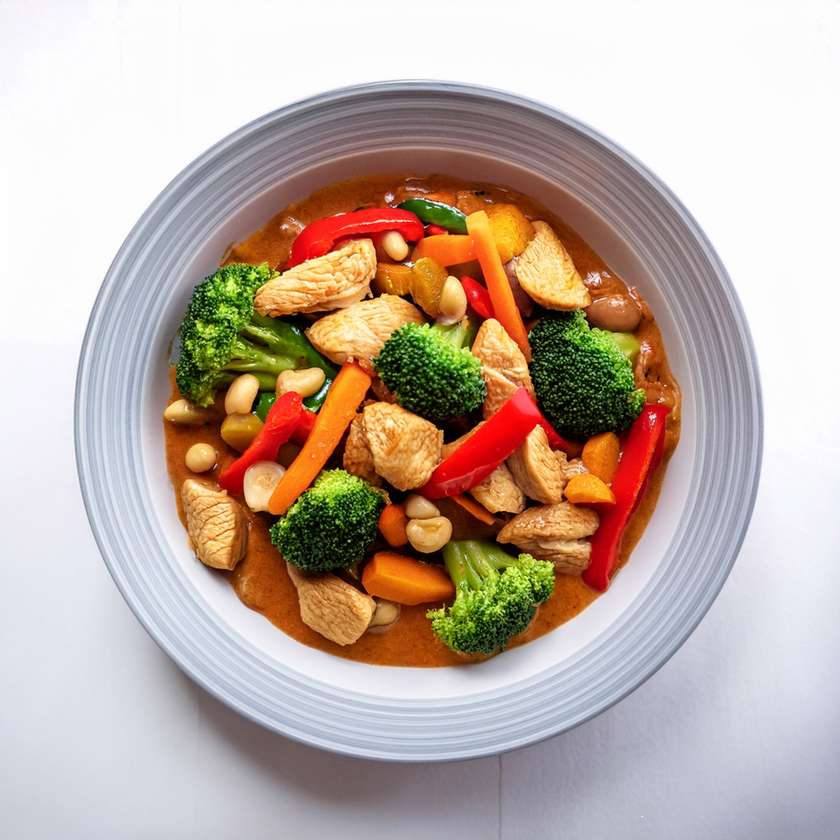 58. Thai Peanut with Chicken