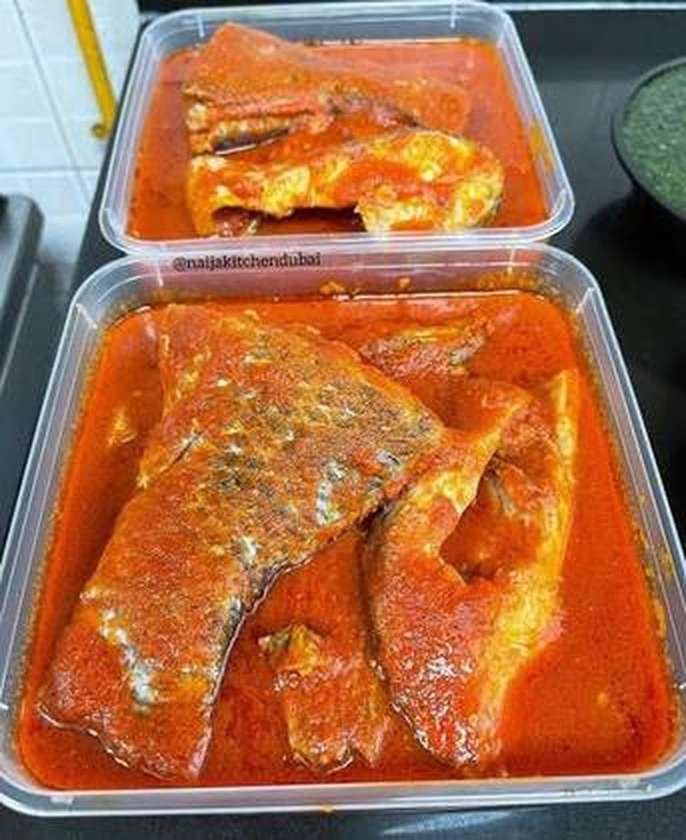 Fresh Whole Tilapia Fish Stew