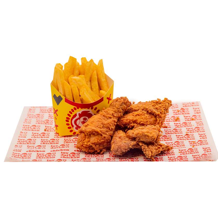 2 Piecer + Chips