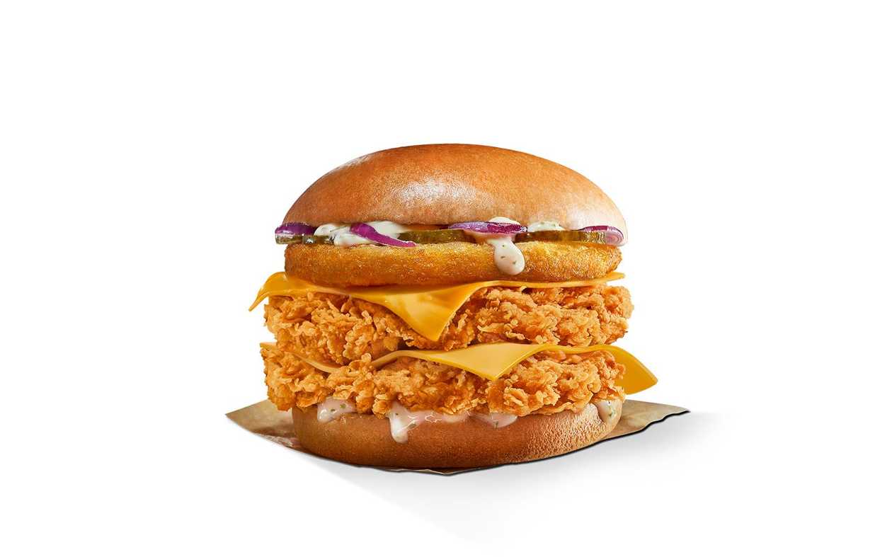Dublu Star Burger Picant