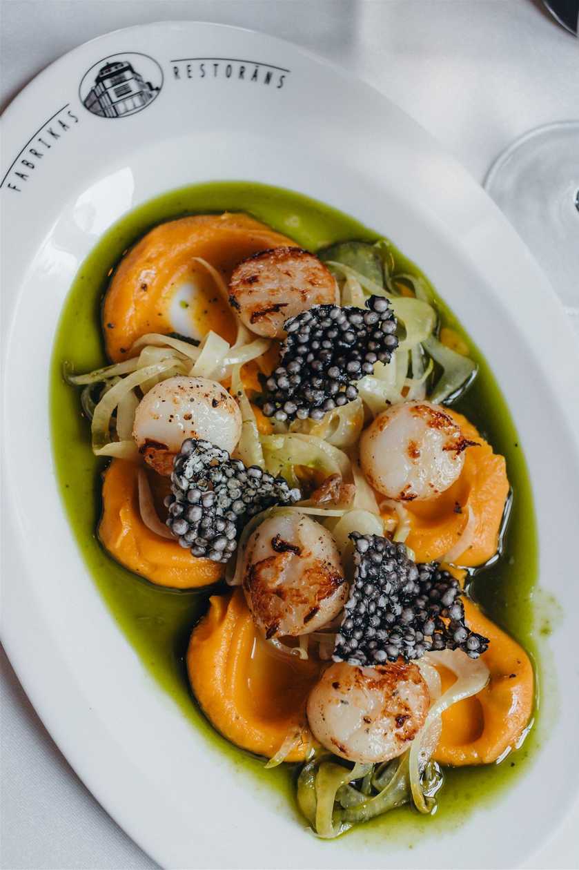 NEW - Fried sea scallops