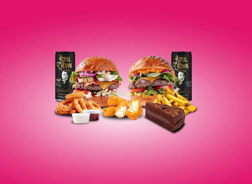 Exkluziv Burger DUO Delivery BOX - TOP nabídka