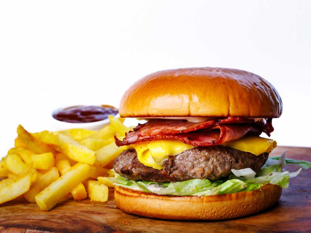 Meniu Bacon&Cheddar Burger