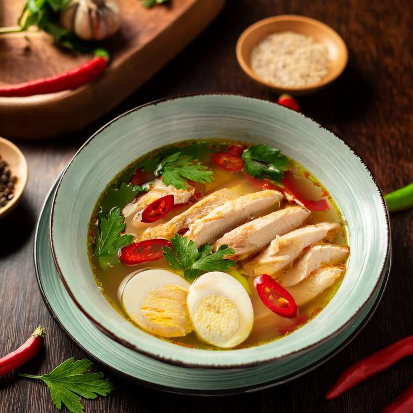 2. Spicy and Sour Soup