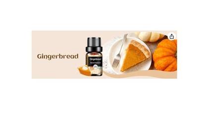AESHORY Essential Oil 10ml, Gingerbread