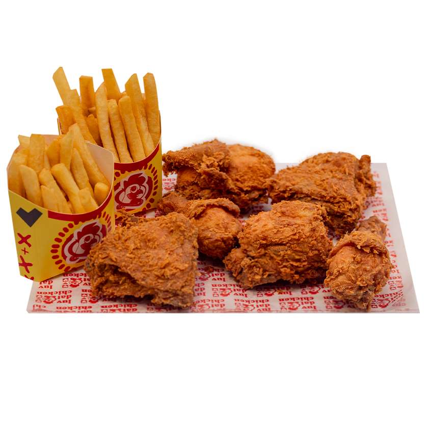 6 Pieces + 2 Regular Chips