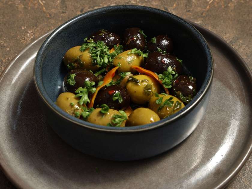 Our marinated olives