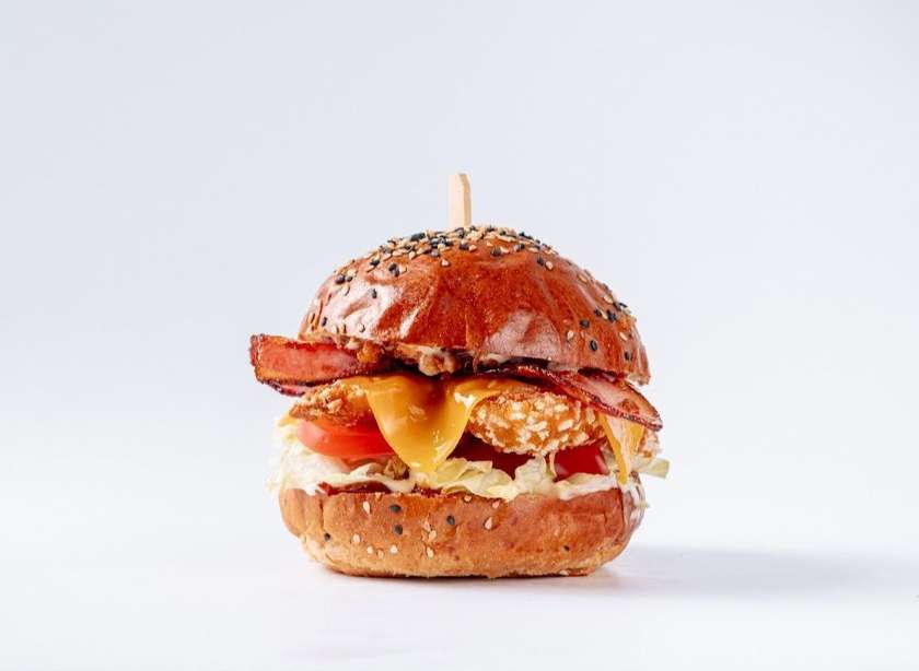 Super crispy burger